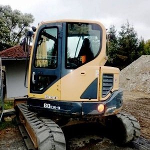 foto 8t kettenbagger gummi Hyundai Robex 80