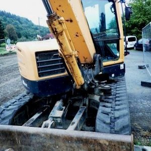 foto 8t kettenbagger gummi Hyundai Robex 80